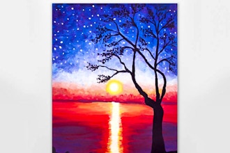 Paint Nite: Starry Daybreak